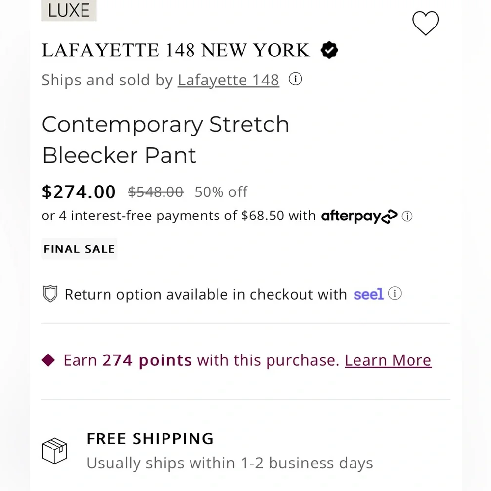 Lafayette 148 New York excellent has